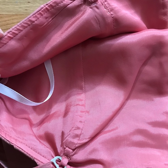 Betsey Johnson Silk Party Dress Pink Size 4 - Picture 5 of 12